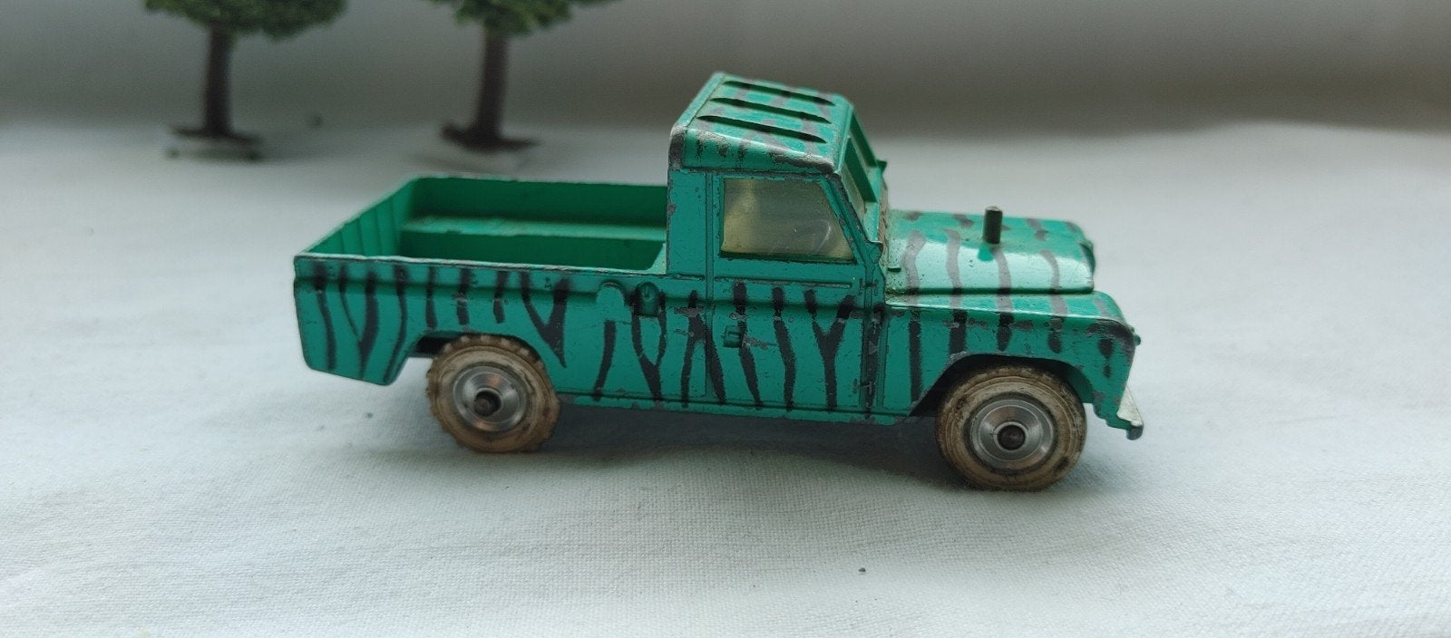 corgi toys landrover daktari 1:43, Verzenden, Gebruikt, Auto, Corgi
