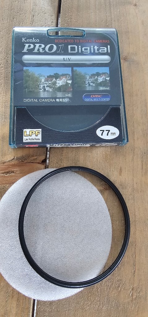 Kenko PRO1 Digital UV Filter 77mm –  Lensbescherming, Overige merken, Ophalen of Verzenden, Zo goed als nieuw, 70 tot 80 mm