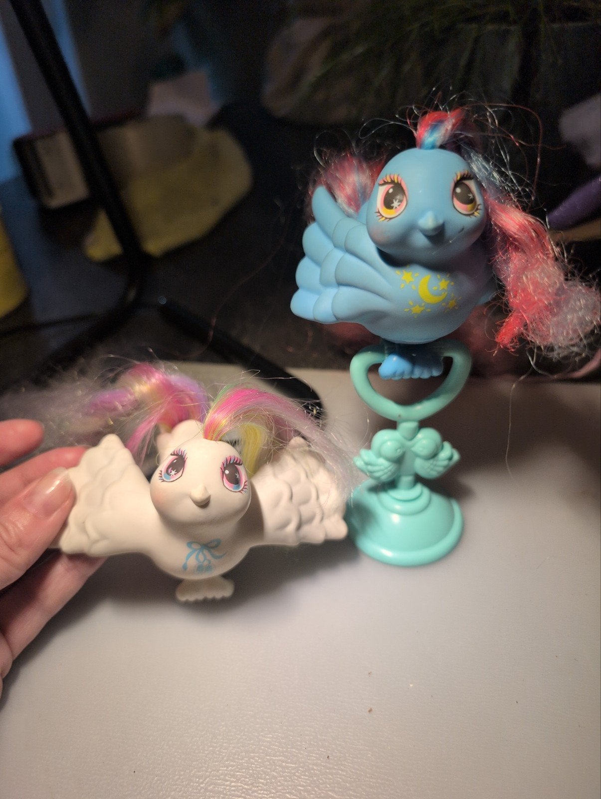 Vintage Hasbro Fairy Tails Twilight Tails & Tu-Tu Tails 1986, Ophalen of Verzenden, Gebruikt