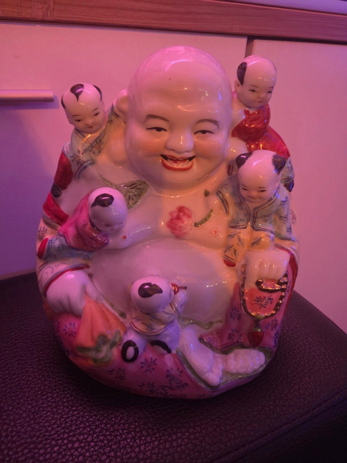 Boeddha beeld met kinderen, Antiek en Kunst, Ophalen of Verzenden
