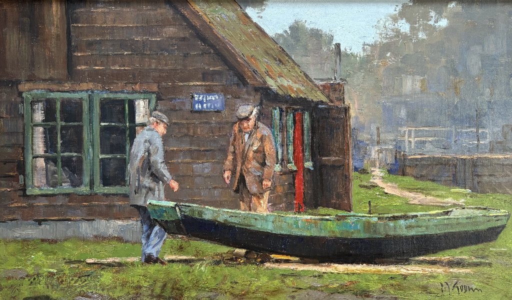 Frits Johan Goosen (1943) - De bootverhuurder, Ophalen of Verzenden