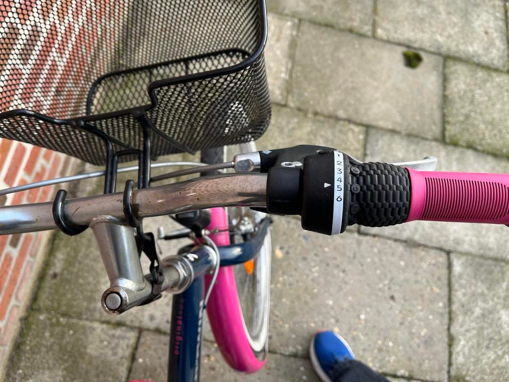 Btwin Original meisjesfiets 500 - 24 inch, Fietsen en Brommers, Ophalen of Verzenden, Gebruikt, 24 inch, Handrem