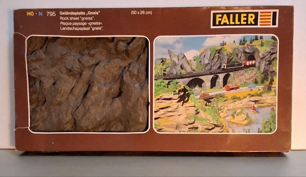 Faller 795 Rotsimitatie - Verpakking licht beschadigd, Hobby en Vrije tijd, Ophalen of Verzenden