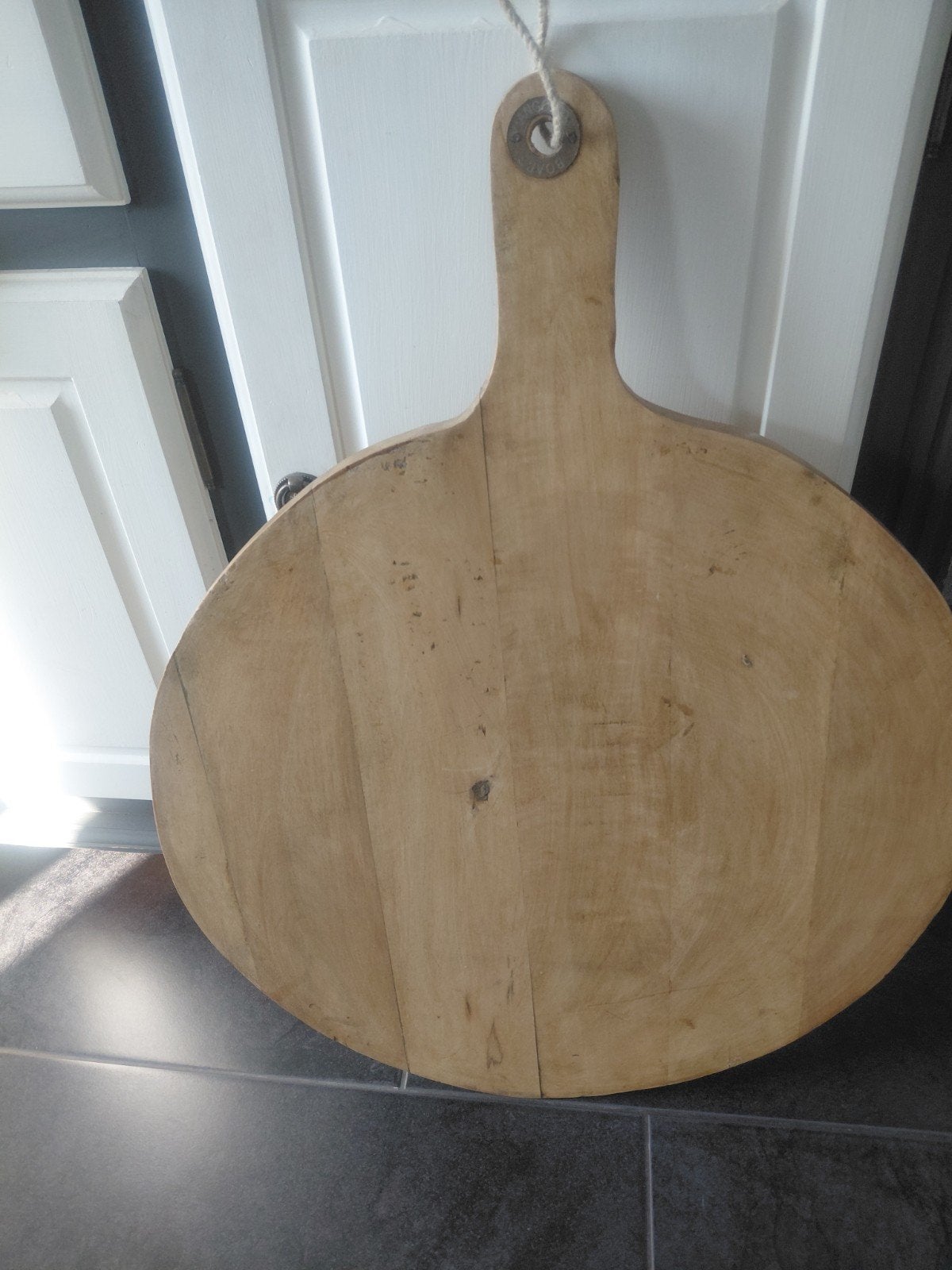 Grote houten snijplank / serveerplank (70x52cm), Huis en Inrichting, Keuken | Keukenbenodigdheden, Ophalen of Verzenden, Zo goed als nieuw