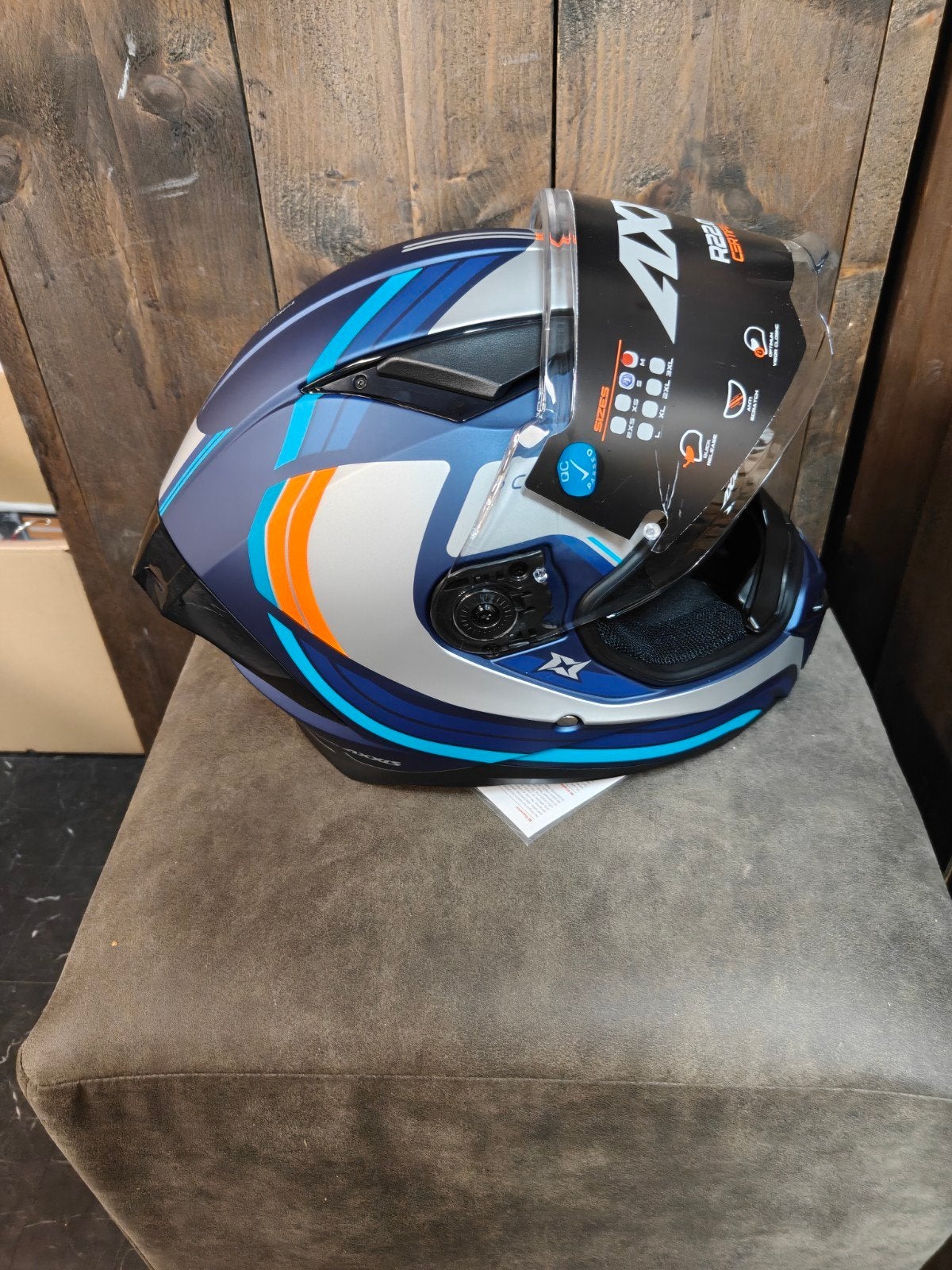Nieuwe Integraal Helm S, Motoren, Kinderen, Ophalen of Verzenden, Integraalhelm, S