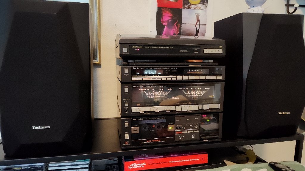 Technics SU 7 Stereo Set ( Vintage Audio ), Losse componenten, Zo goed als nieuw, Speakers, Ophalen