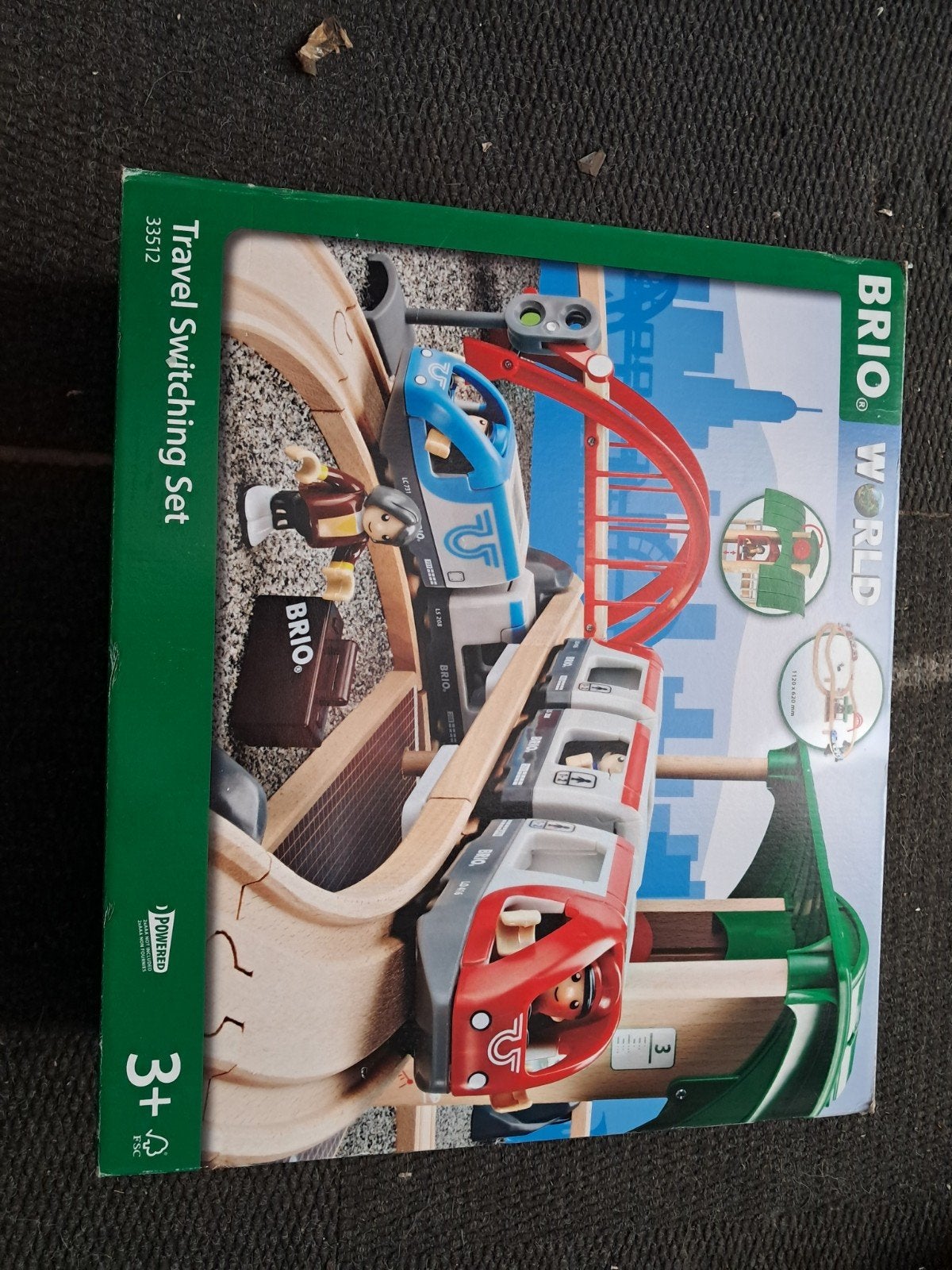 Brio World Travel Switching Set - Treinset, Info@brio.net, BRIO AB, Nieuw, Box 305, 201 23 Malmö, Zweden