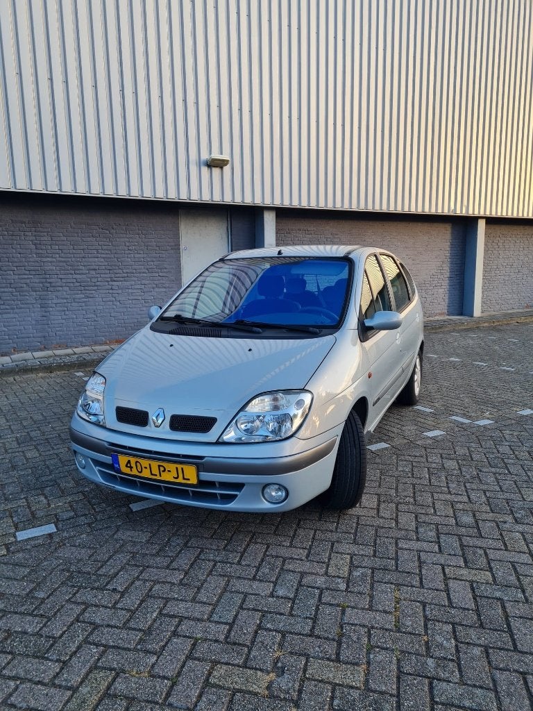 Renault Scénic 1.6 16V 2003 Grijs, Auto's, Renault, Particulier, Scénic, Centrale vergrendeling, Climate control, Elektrische buitenspiegels