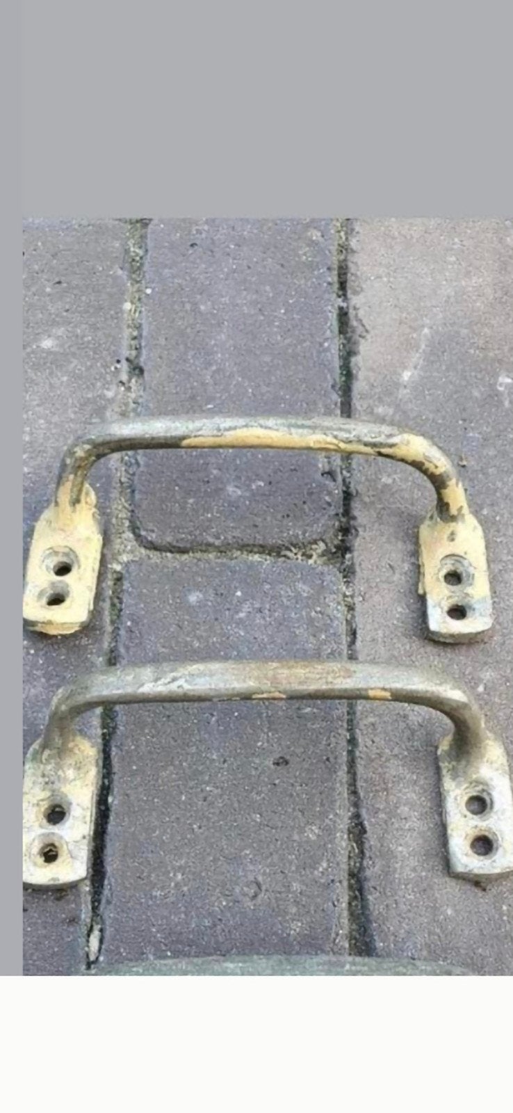 1 antieke kast / keuken grepen begin 1900 €5, Ophalen of Verzenden