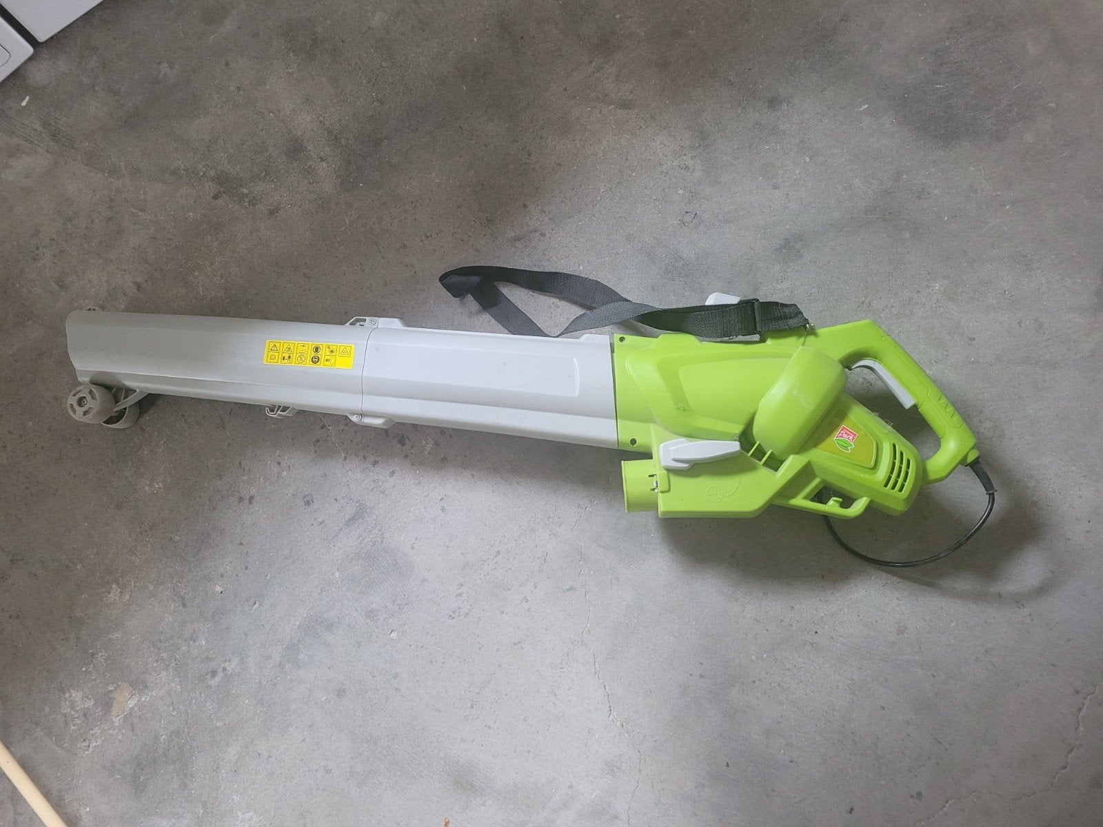 Elektrische bladblazer Parkside 3000W, Gebruikt, Met zuigfunctie, Handgedragen, Ophalen of Verzenden