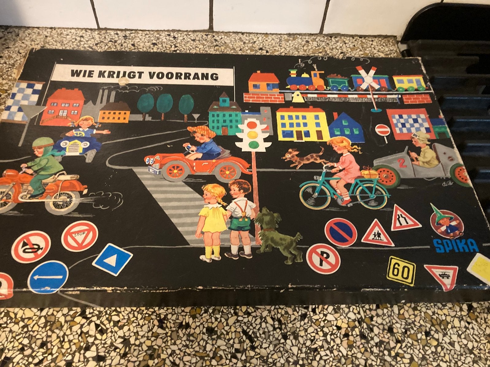 Oud verkeersspel, Ophalen of Verzenden