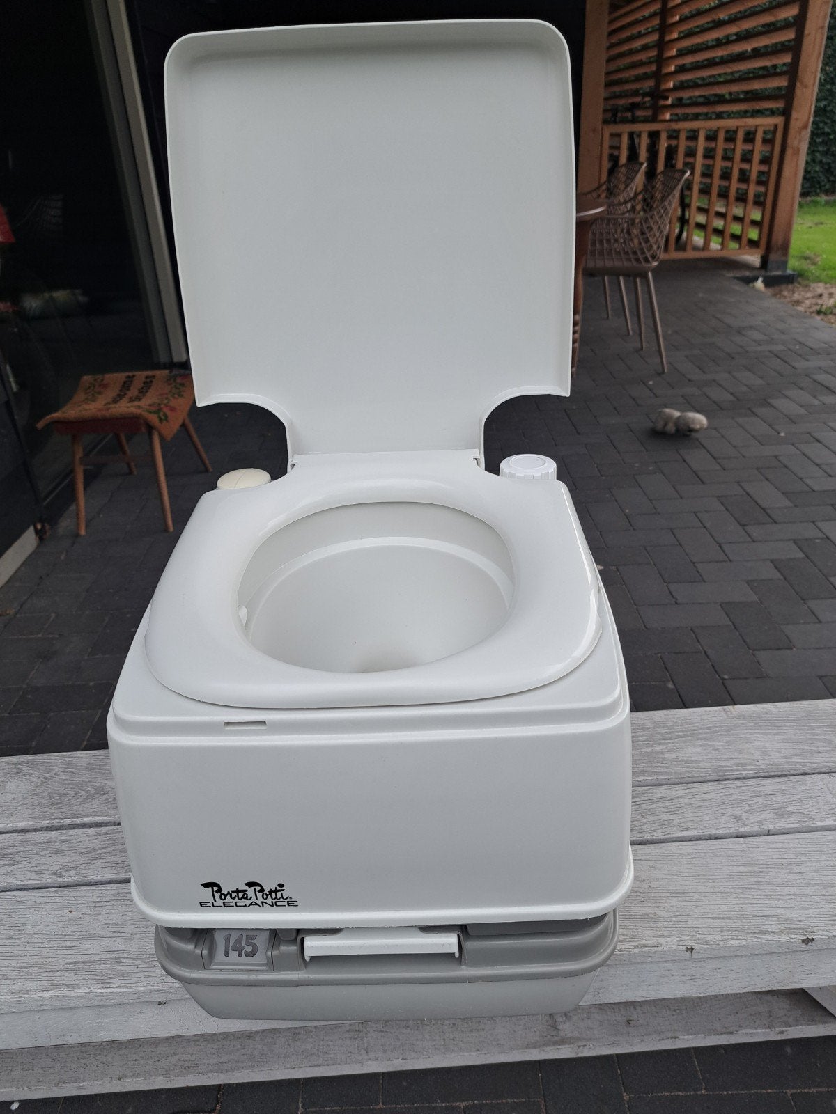 porta potti, Ophalen of Verzenden, Zo goed als nieuw