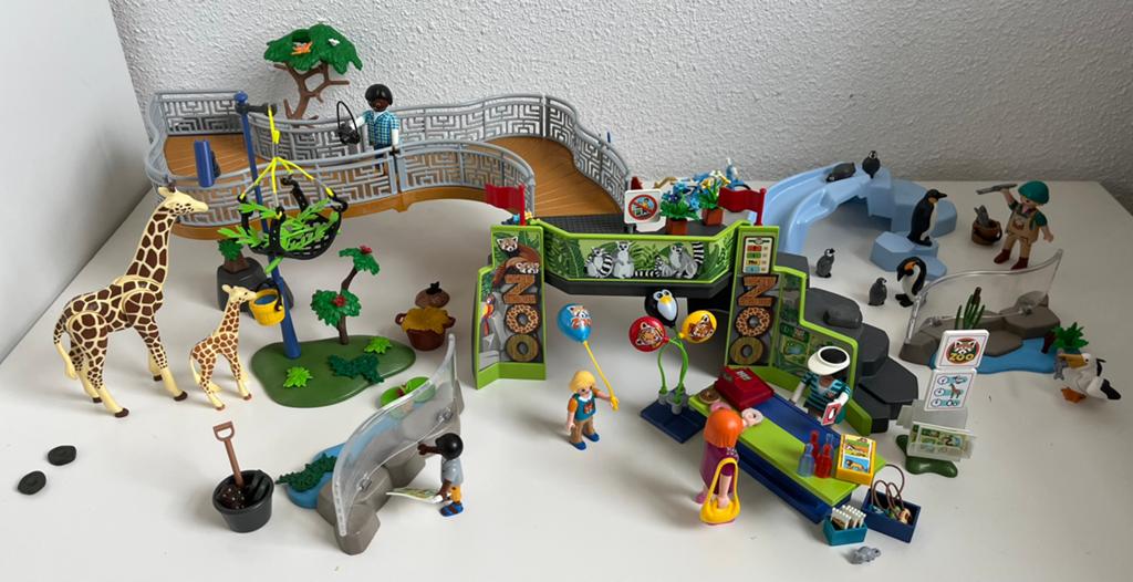 Playmobil 70341, Family Fun, Dierenpark., Kinderen en Baby's, Speelgoed | Playmobil, Ophalen of Verzenden, Gebruikt, Complete set