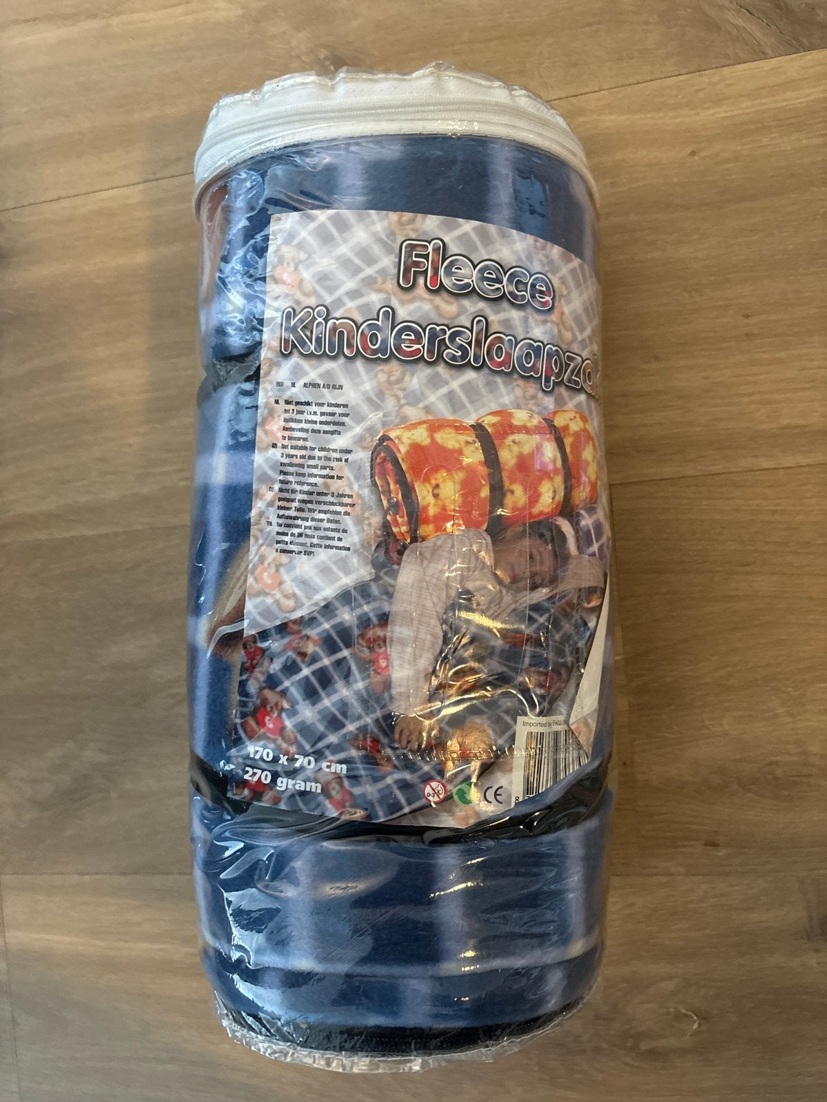 Fleece Kinderslaapzak - 170x70 cm, 270 gram, Ophalen, Nieuw