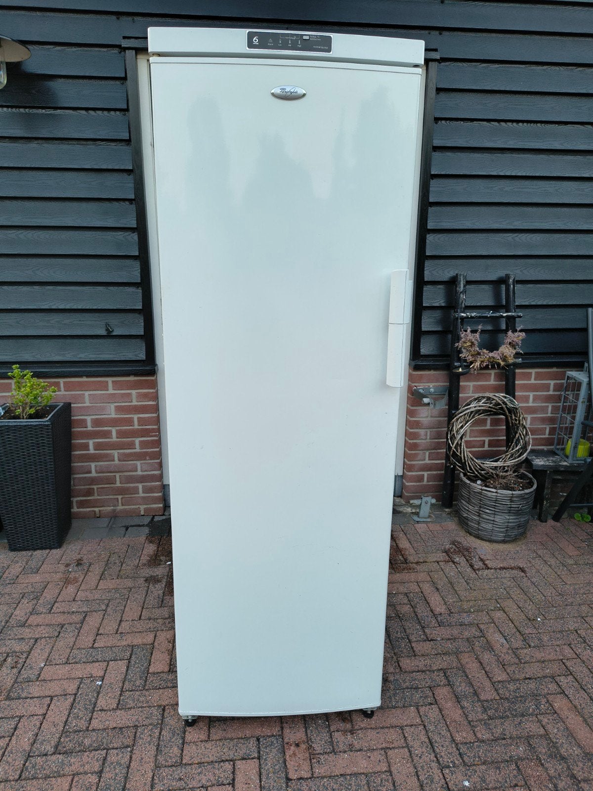 Whirlpool vrieskast Nofrost 6sense, Witgoed en Apparatuur, Vriezers en Diepvrieskisten, Gebruikt, 160 cm of meer, Ophalen, Vrieskast