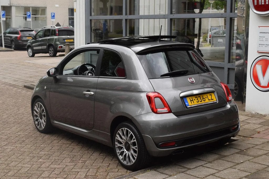 Fiat 500 Turbo Sport/Rockstar|Open dak|Beats|Ca € 11.950,0, Origineel Nederlands, Bedrijf, Handgeschakeld, Automatische klimaatregeling