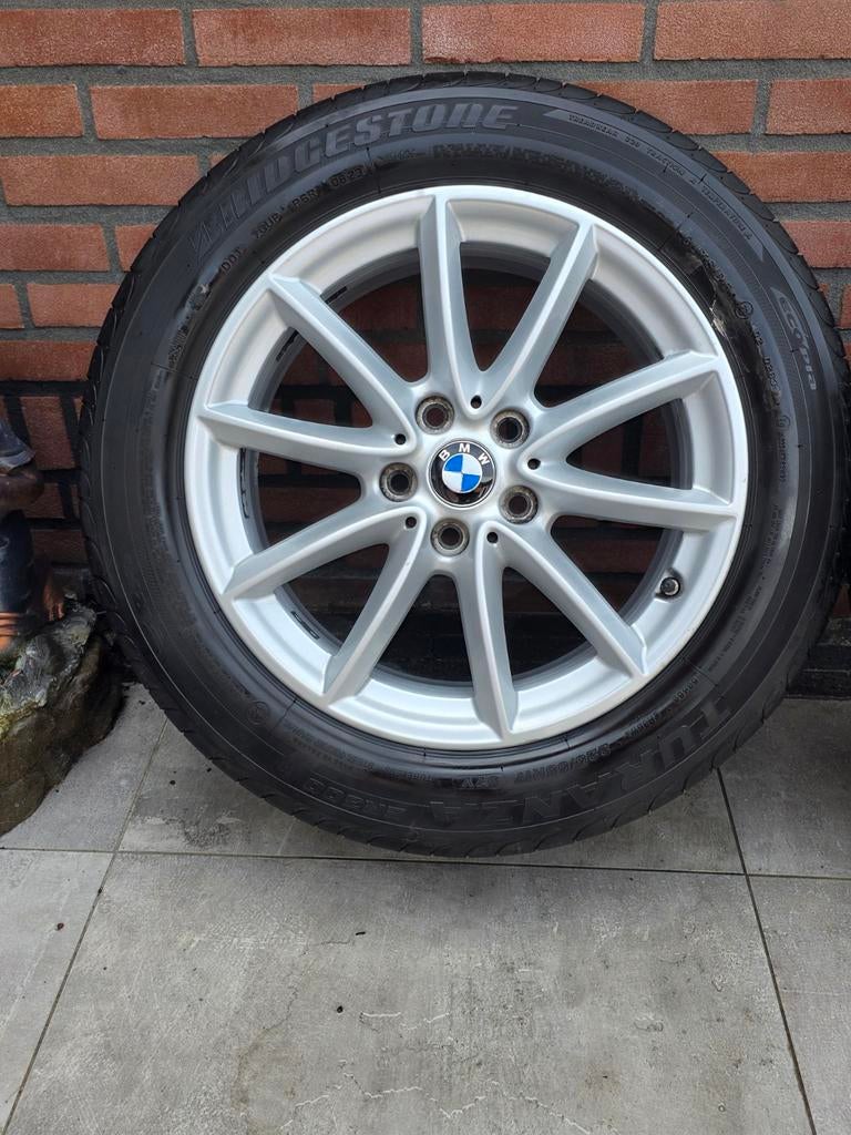 BMW Zomerwielen 17" met Bridgestone RFT banden (2023), Auto-onderdelen, Banden en Velgen, Ophalen, Banden en Velgen, 17 inch, Zomerbanden