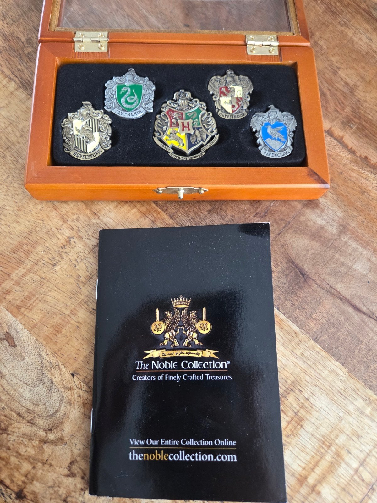 Harry Potter pins the Noble collection, Verzamelen, Harry Potter, ., Overige typen, Ophalen of Verzenden, Zo goed als nieuw