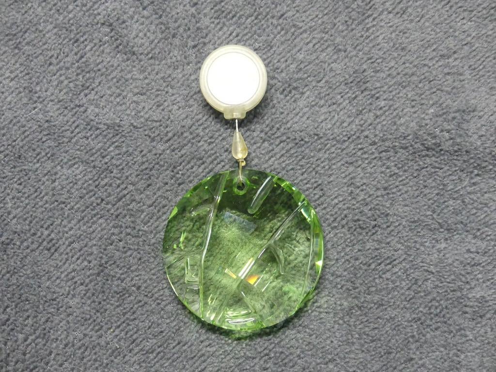 Swarovski Bamboe Ornament 905542 Groen Kristal Raamhanger, Ophalen of Verzenden, Zo goed als nieuw, Overige typen