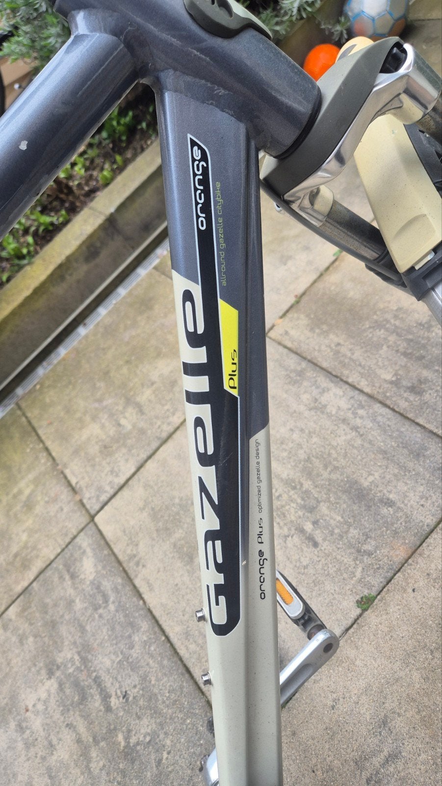 Gazelle Plus Orange, Ophalen, Gebruikt, 28 inch, Gazelle
