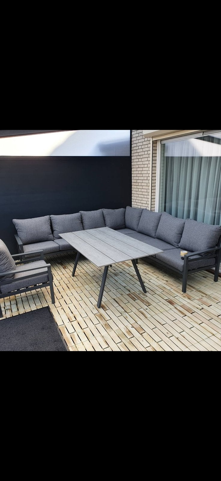 Gloednieuw Moderne eettafel 90x160x 70, Ophalen, 4 zitplaatsen, Eettafel, Loungeset