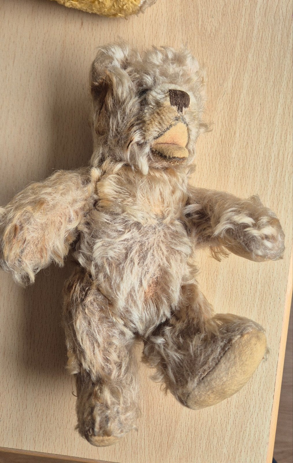 Vintage Steiff Teddybeer - Gebruikt, Verzamelen, Ophalen, Gebruikt, Pop