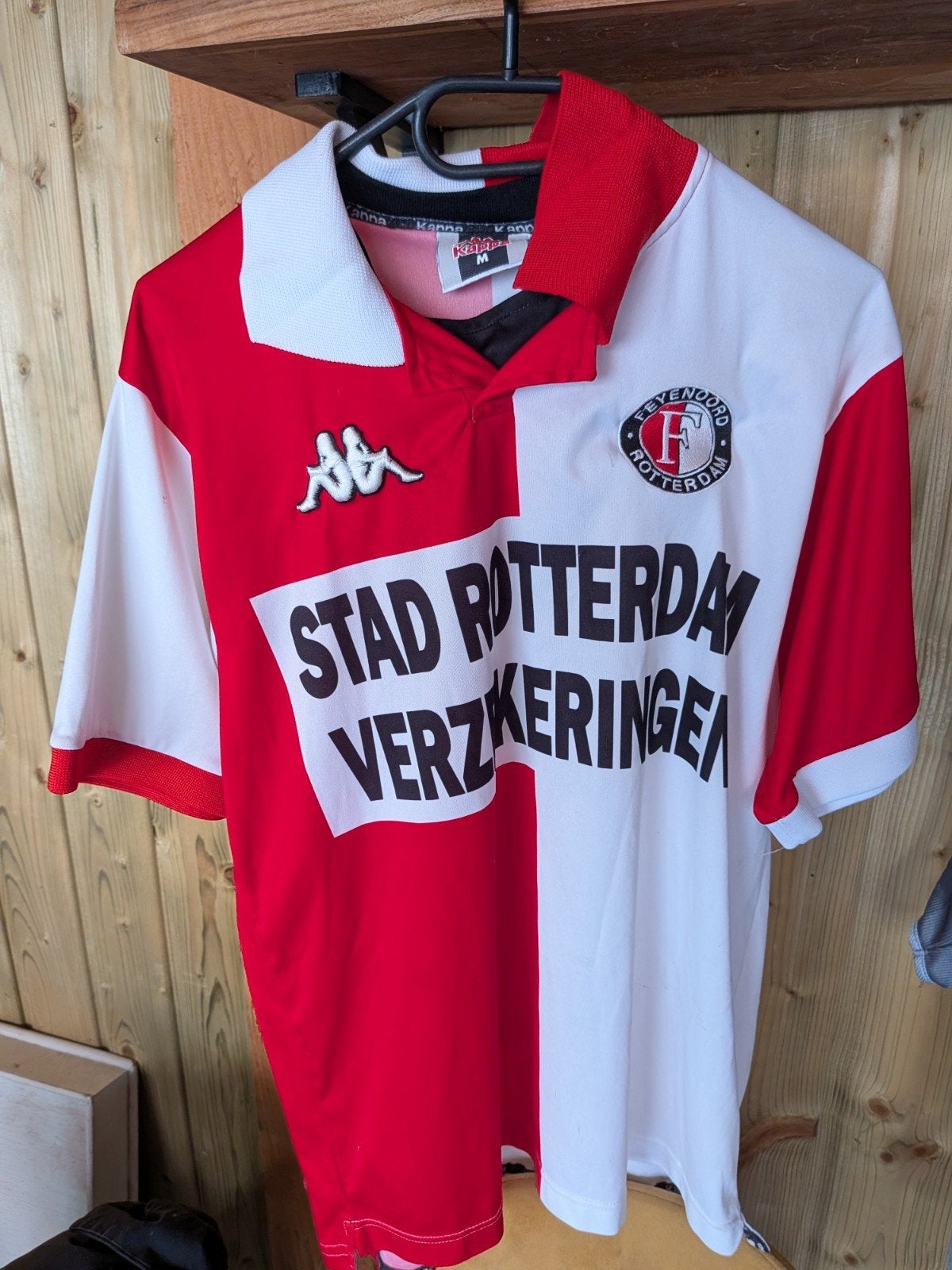 Feyenoord Thuisshirt 2000-2001 Maat L, Maat 52/54 (L), Kappa, Ophalen of Verzenden, Gedragen