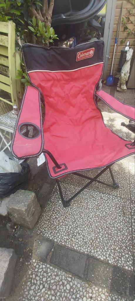 Camping stoel rose., Ophalen, Campingstoel