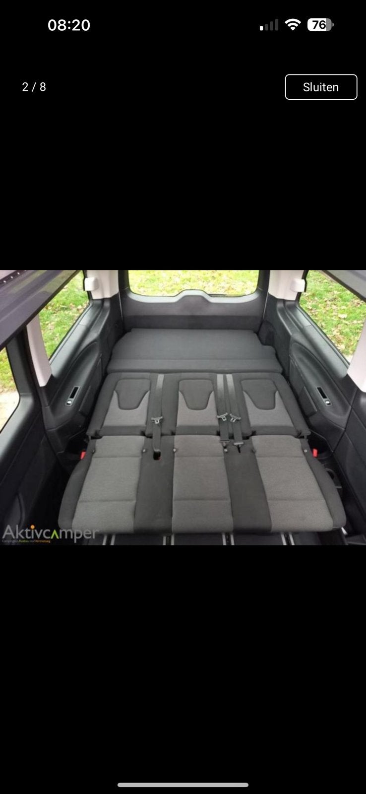 Slaapbank Mercedes V-Klasse,W447, Vito Origineel, Auto-onderdelen, Interieur en Bekleding, Ophalen, Mercedes-Benz