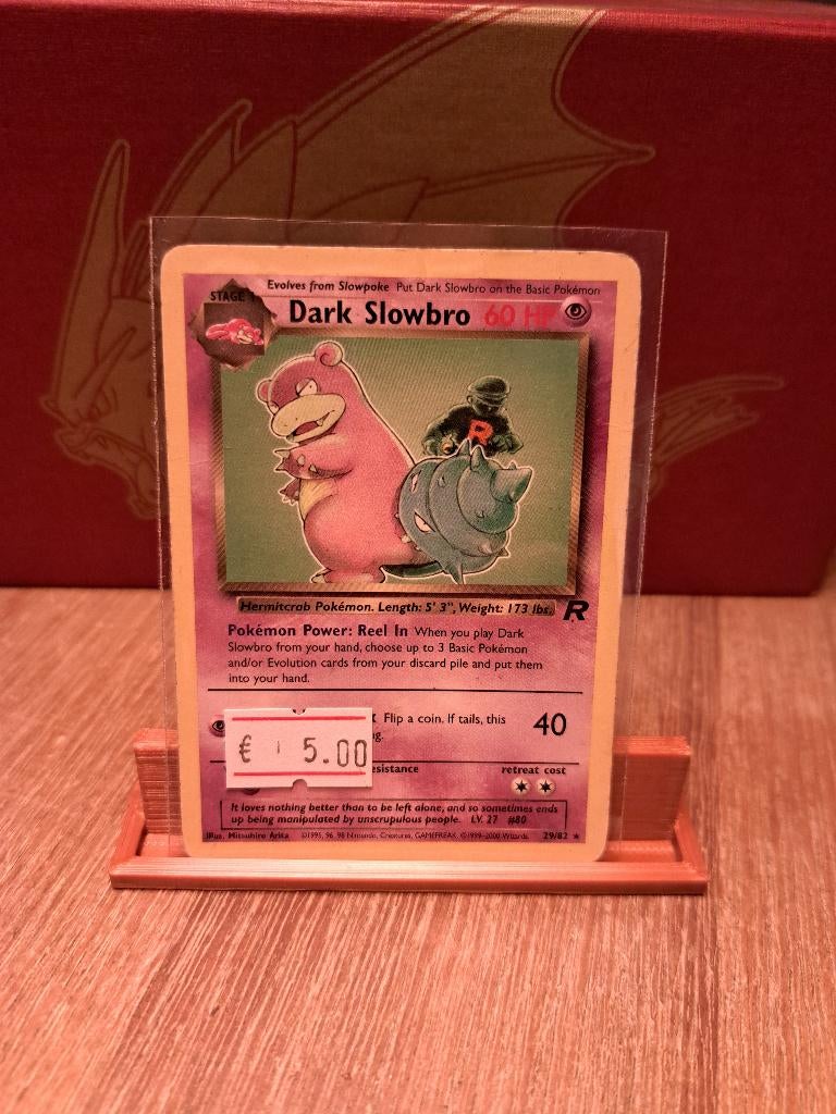 Dark Slowbro rocket 29/82	 € 5,00, Ophalen of Verzenden, Zo goed als nieuw, Losse kaart