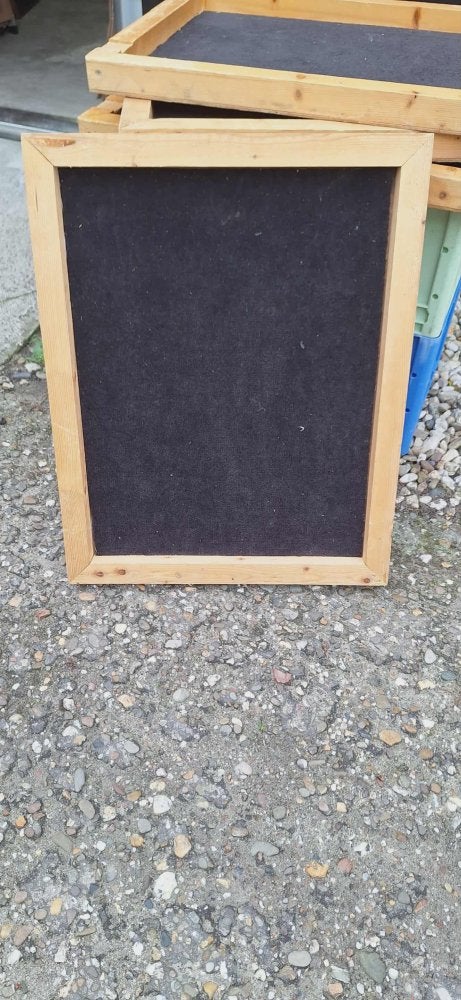 Houten winkeldisplay, shopdisplay, open toonbank vitrine., Ophalen