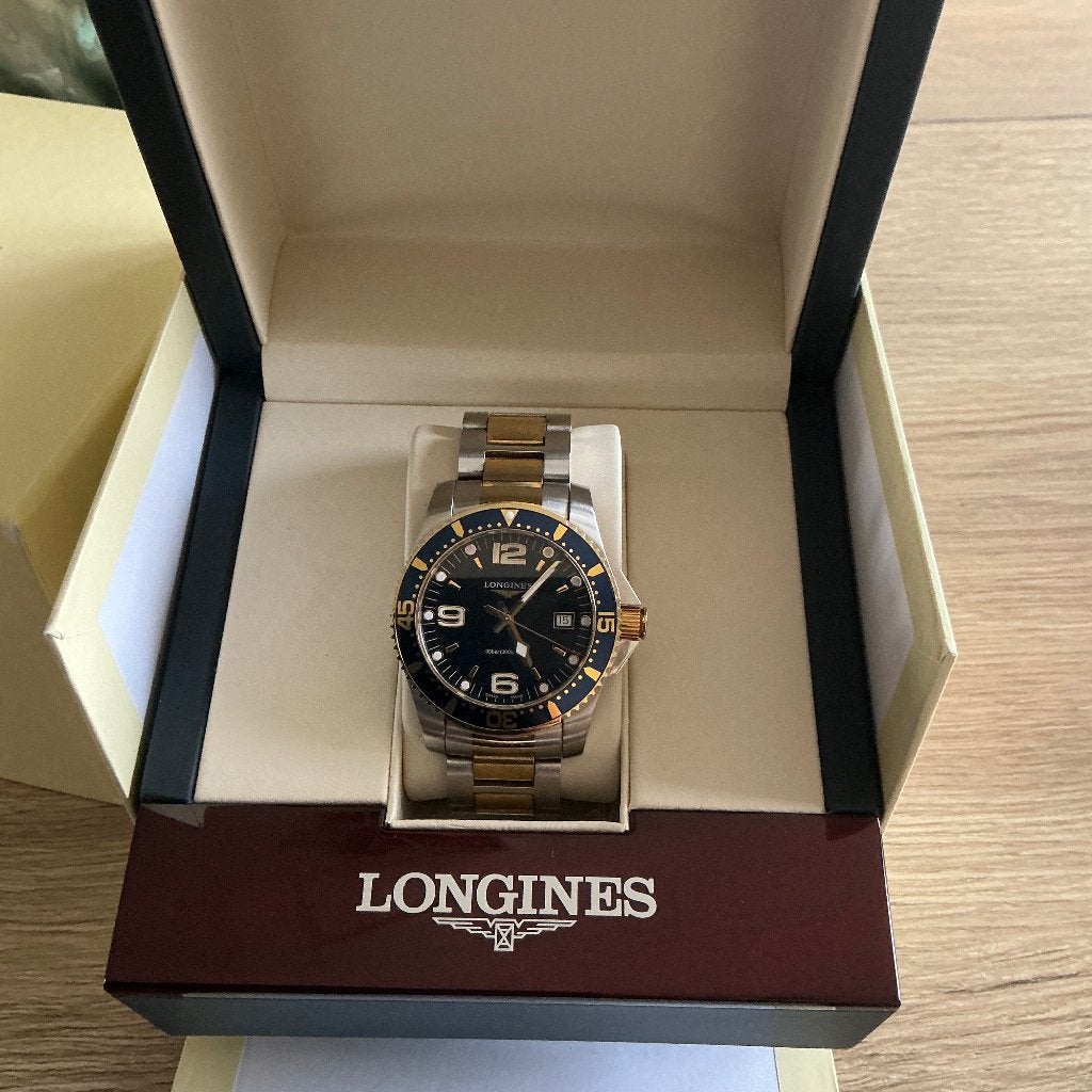 Longines duikers horloge, Sieraden, Tassen en Uiterlijk, Horloges | Heren, Staal, Staal, Polshorloge, Zo goed als nieuw