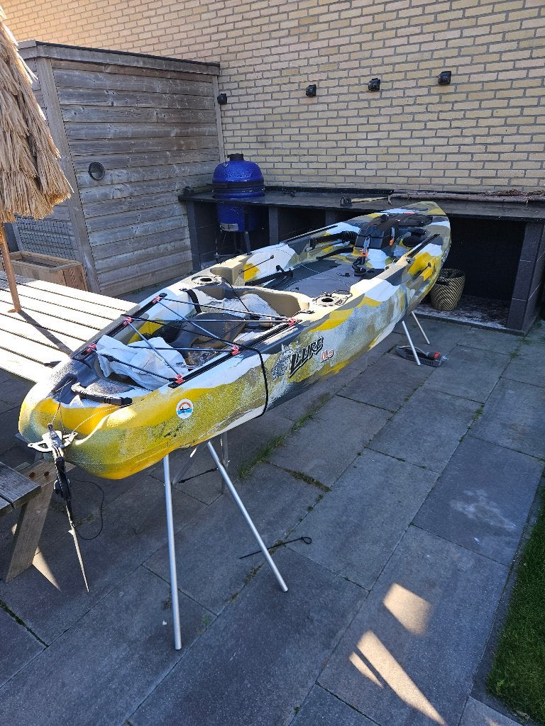 viskayak met verstelbare zitstoel, Ophalen, Zo goed als nieuw, 1-persoons