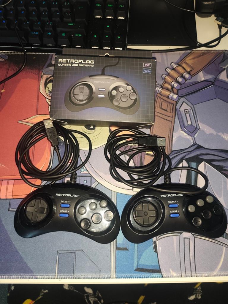 Set of 2 RetroFlag classic USB game controllers, Ophalen of Verzenden