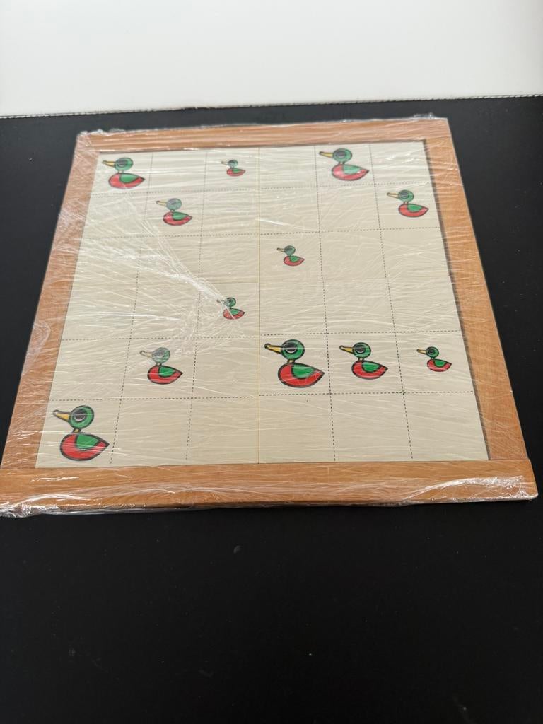 Puzzel eend groot klein, 2 tot 4 jaar, Gebruikt, 10 tot 50 stukjes, Ophalen of Verzenden