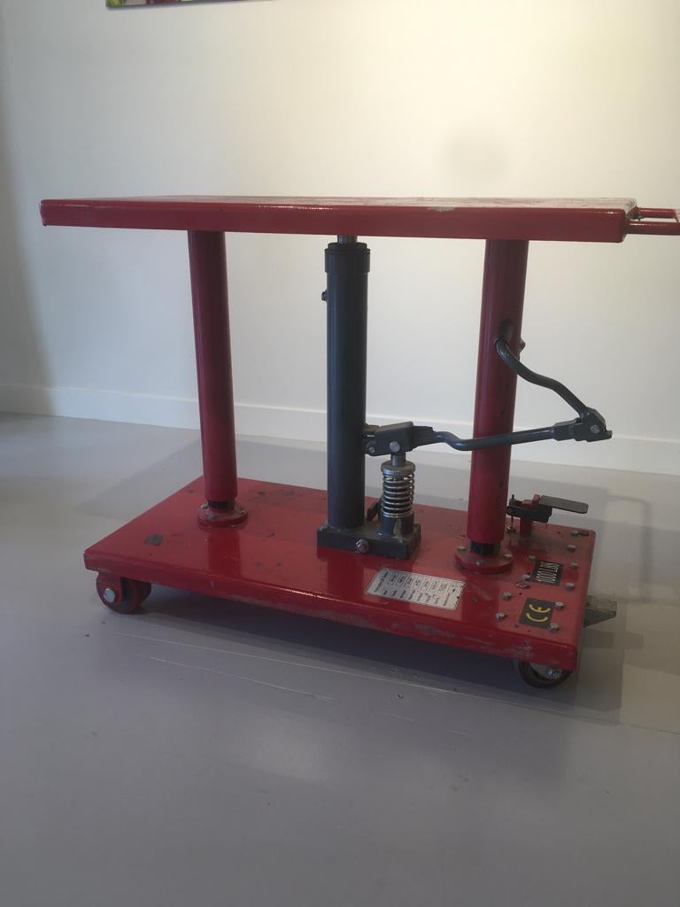 Heftafel, Doe-het-zelf en Verbouw, Werkbanken, Ophalen, Gebruikt, Minder dan 70 cm