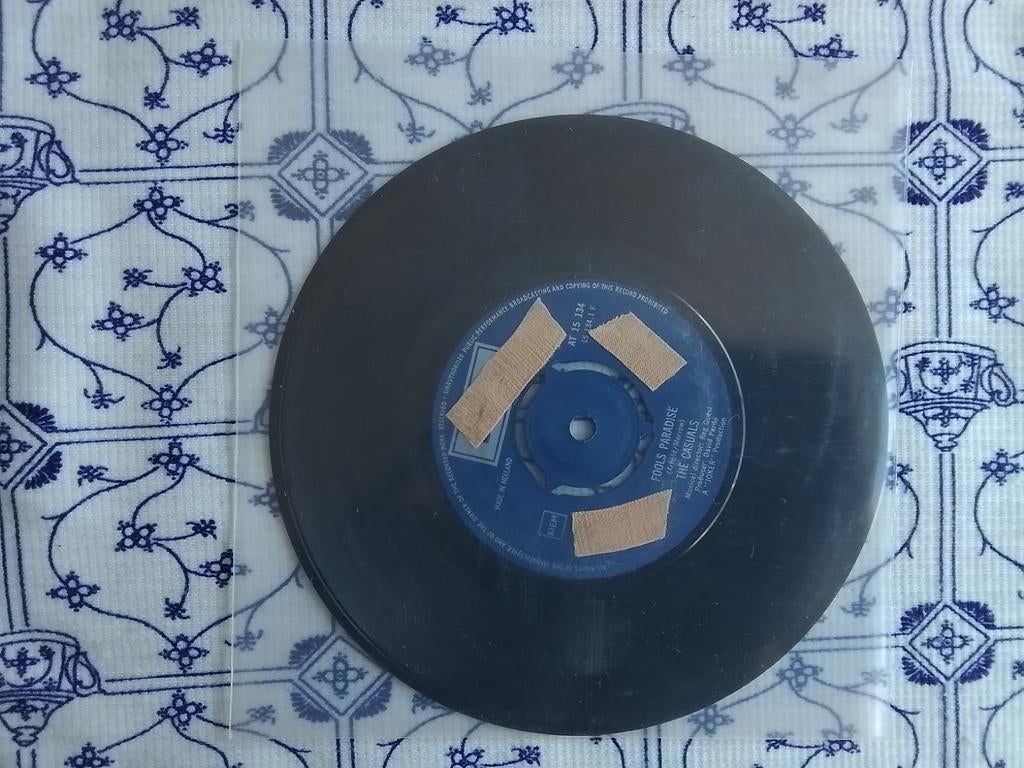 The casuals            Fools paradise GERESERVEERD, Ophalen of Verzenden, Zo goed als nieuw, Pop, Single