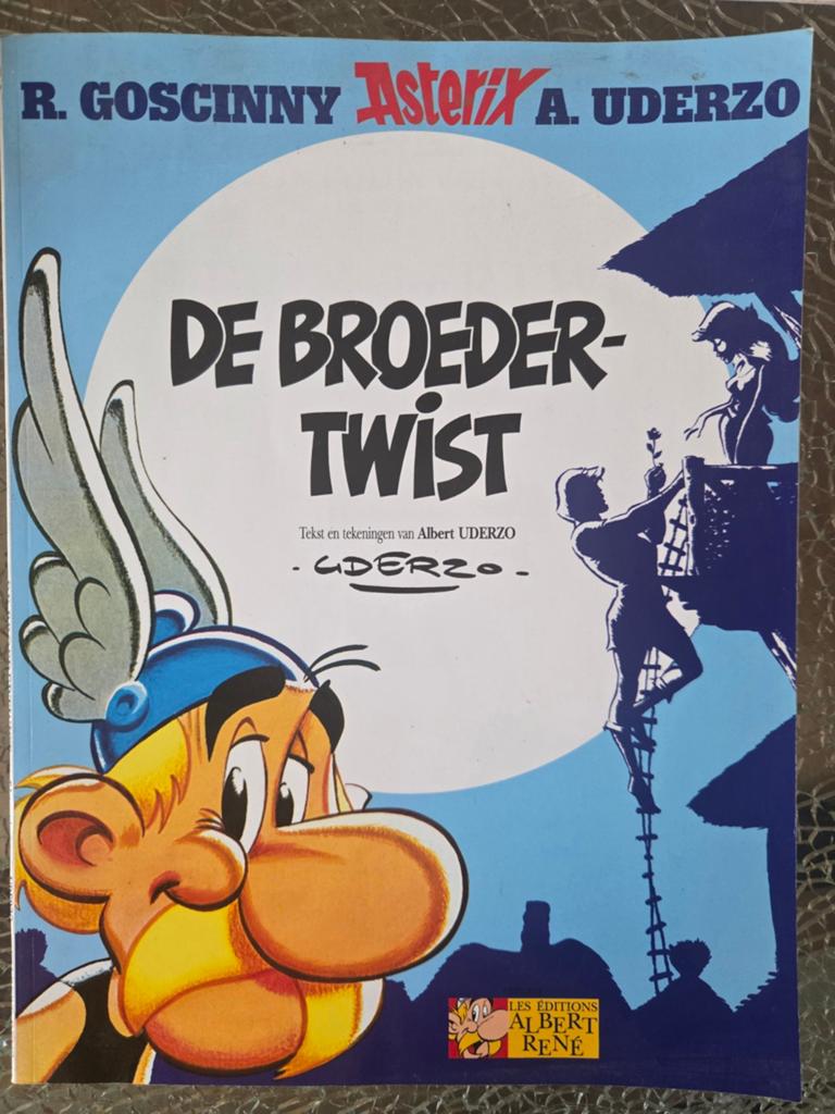 Asterix: De Broeder-Twist - Klassiek stripboek, Boeken, Eén stripboek, Ophalen, Gelezen, René Goscinny, Albert Uderzo