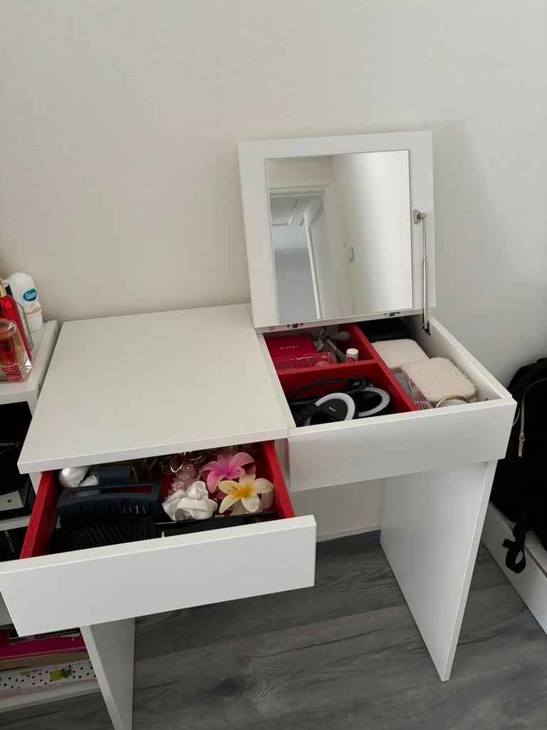 Make-up tafel, Huis en Inrichting, Tafels | Kaptafels, Ophalen of Verzenden, Zo goed als nieuw, 50 tot 100 cm, Minder dan 100 cm