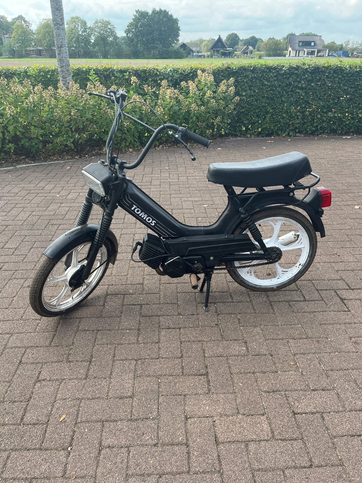 Tomos, Fietsen en Brommers, Ophalen, Gebruikt, Maximaal 45 km/u, Standard
