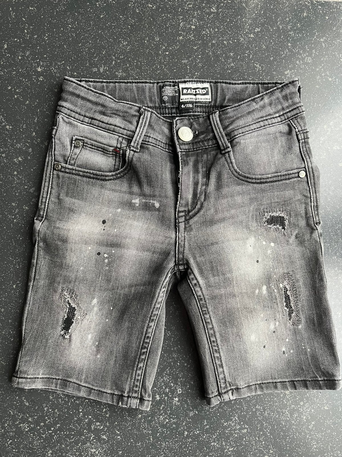 Jongens korte spijkerbroek / broek / short Raizzed mt 6/116, Ophalen of Verzenden, Gebruikt, Jongen, Broek