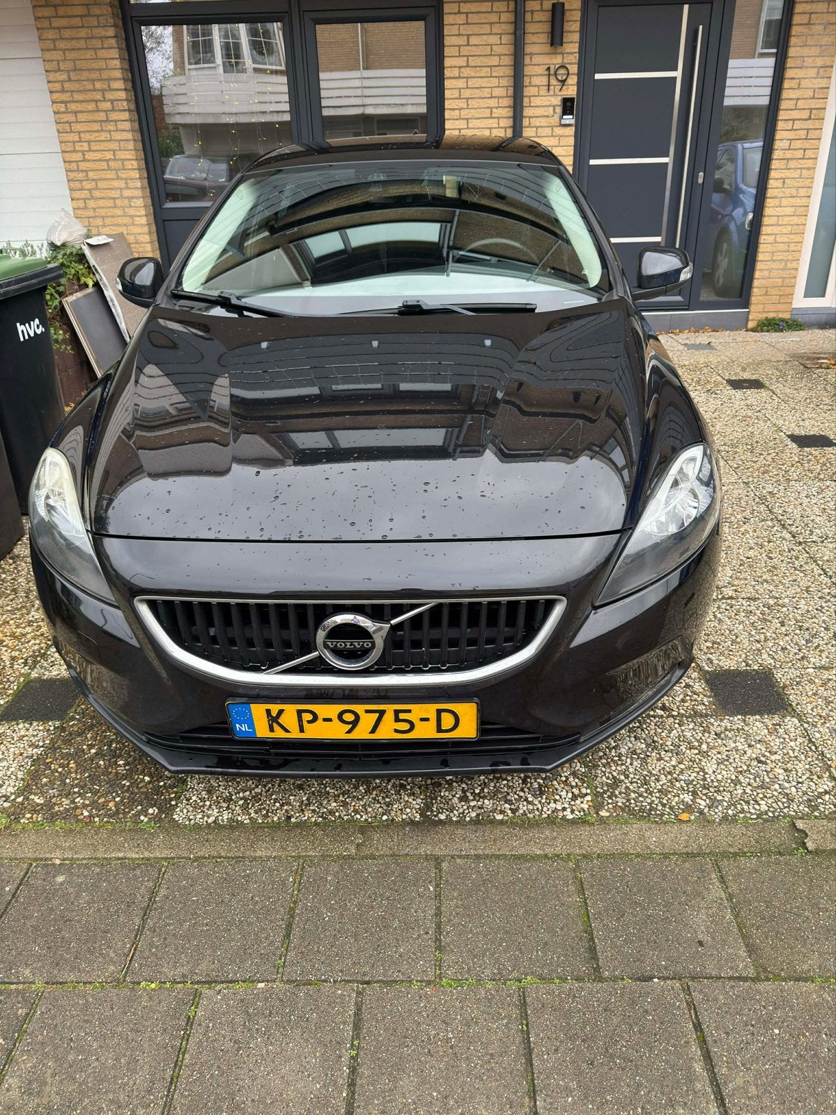Volvo V40 2.0 D2 120PK 2016 Zwart, Voorwielaandrijving, Euro 6, 4 cilinders, 1969 cc