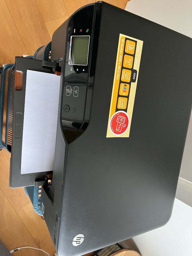 HP DeskJet 3520 e-All-in-One printer., Inkjetprinter, All-in-one, Zo goed als nieuw, HP