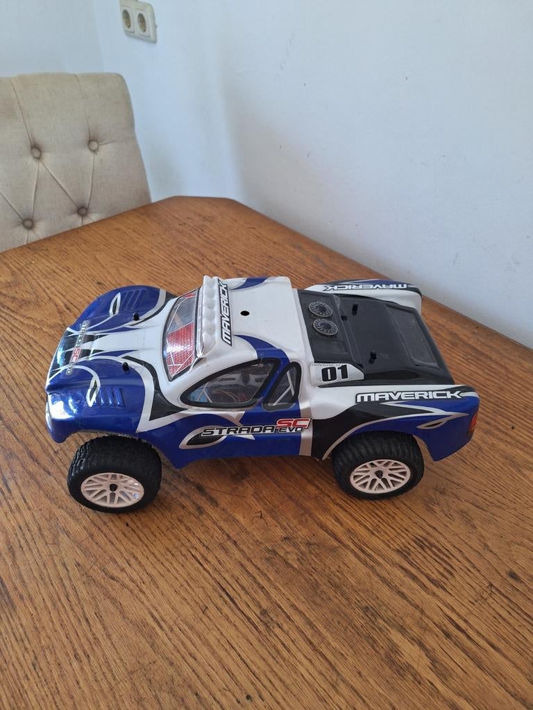 Himoto Maverick Strada SC RC auto, Ophalen of Verzenden, Gebruikt, Overige schalen, Auto offroad
