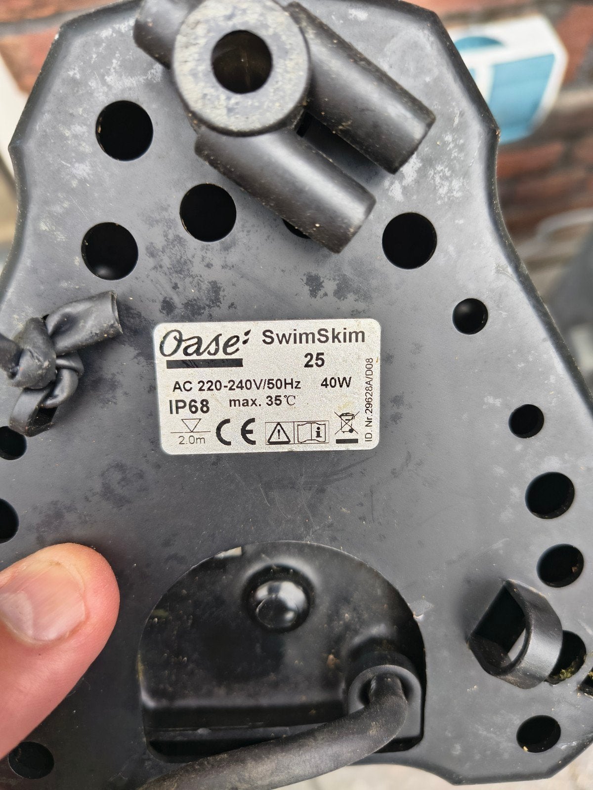 Oase SwimSkim 25 vijverskimmer - Werkt prima, compleet, Verzenden, Gebruikt