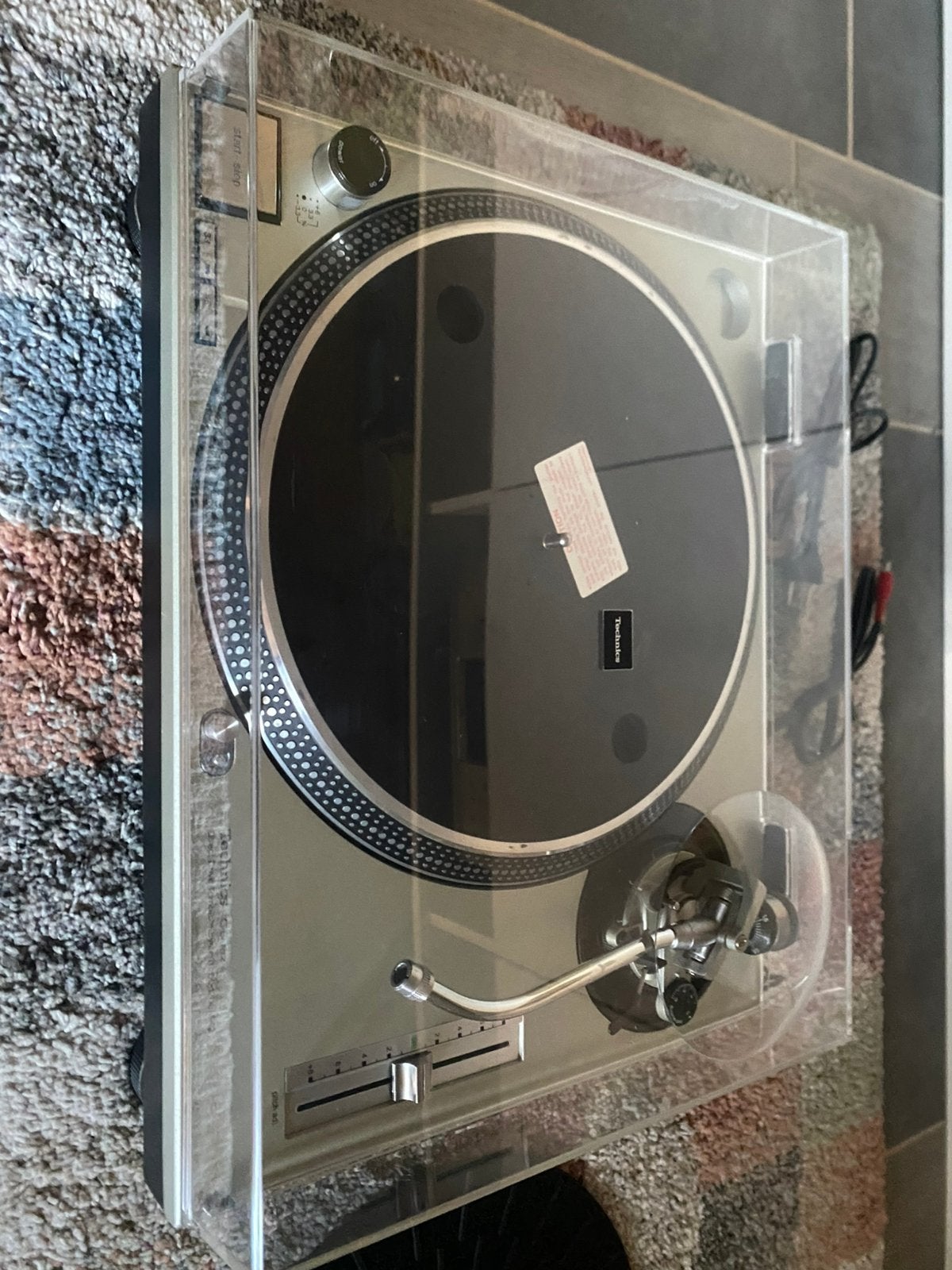 Technics sl1200 Mk2, Audio, Tv en Foto, Ophalen, Gebruikt, Pitch-regelaar, Platenspeler