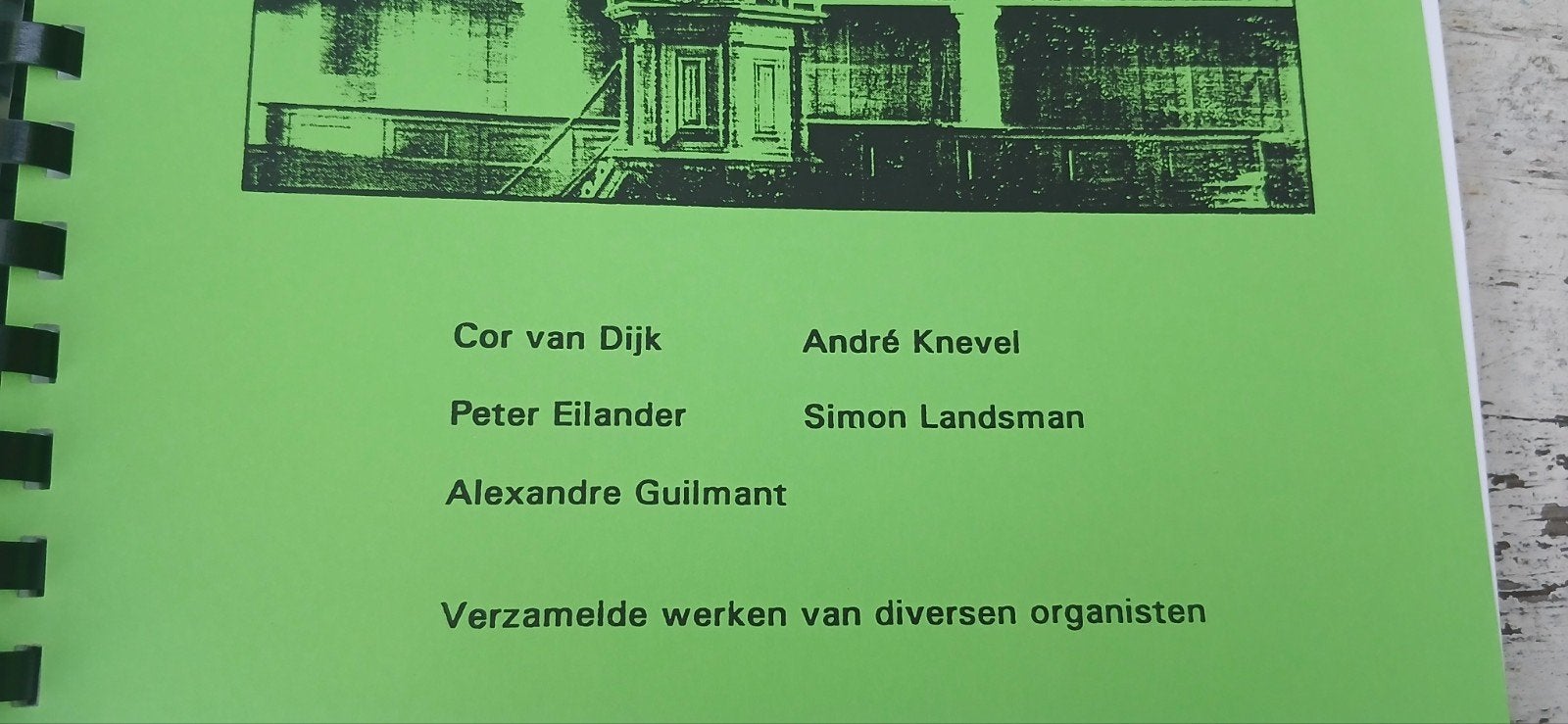 Verzamelde werken van diverse organisten Cor van Dijk e.a, Muziek en Instrumenten, Bladmuziek, Orgel, Gebruikt, Ophalen of Verzenden