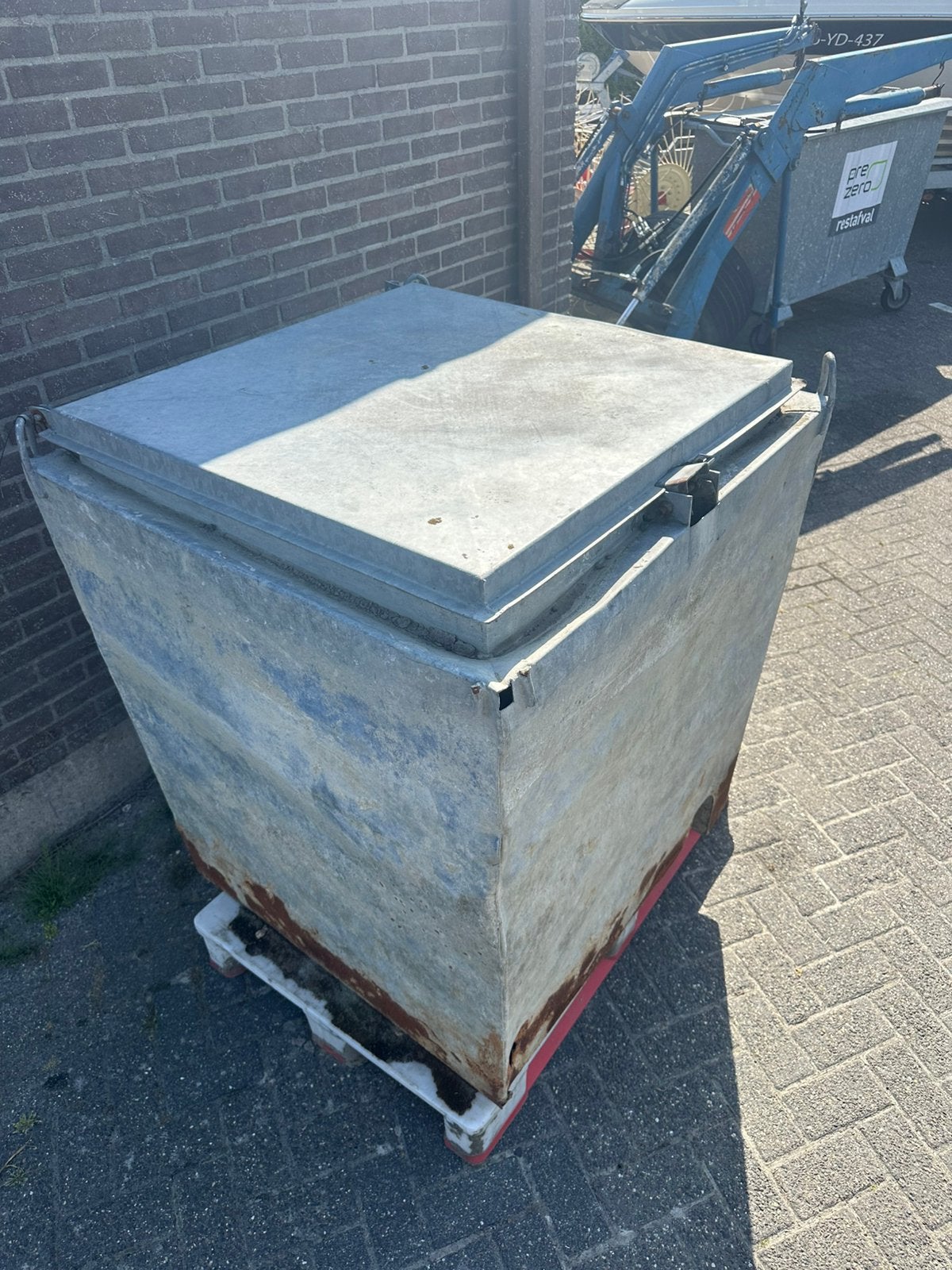 Waterput bouwput bouw aansluiting., Ophalen, Gebruikt