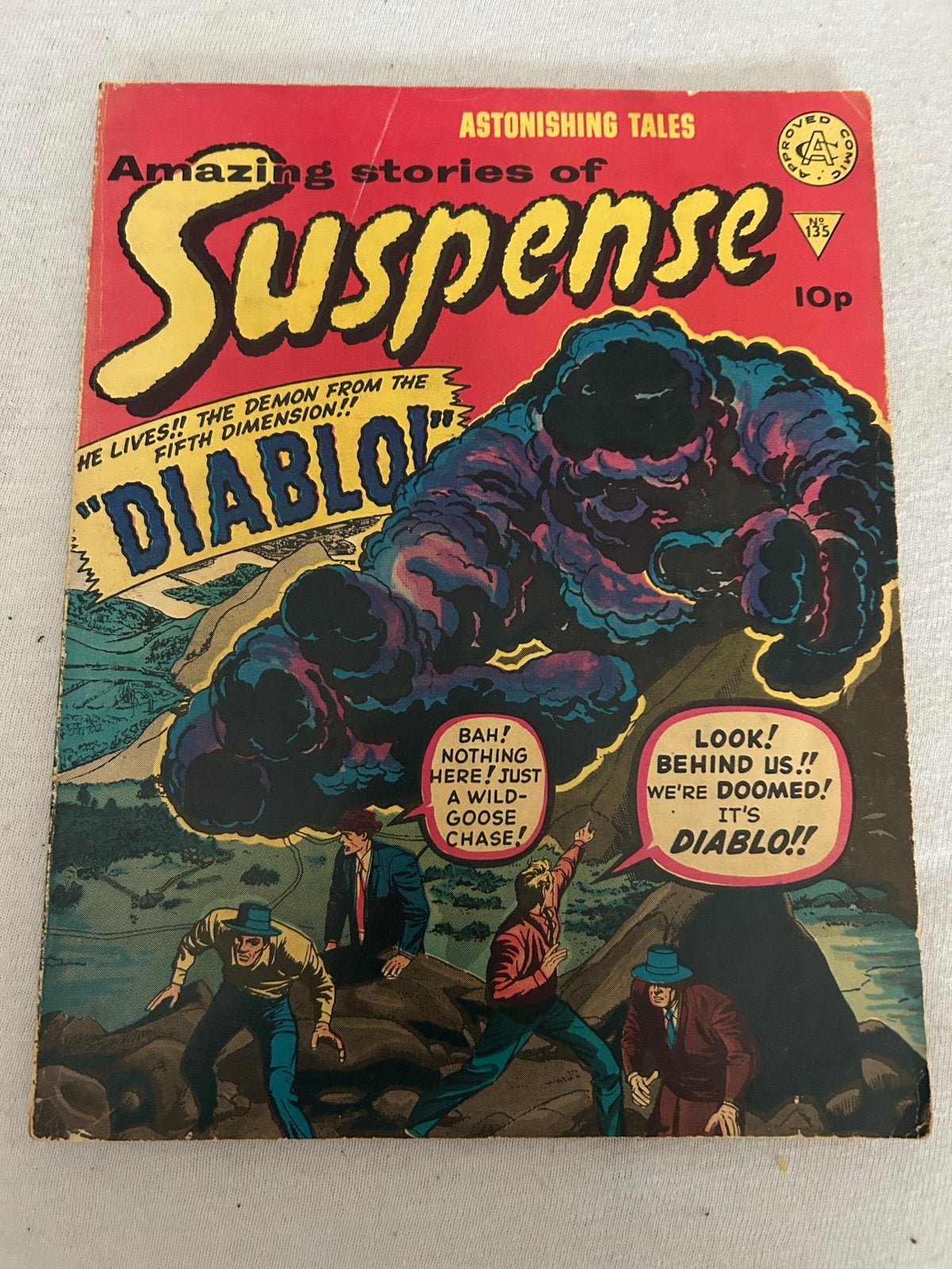Amazing Stories of Suspense - Diablo Comic Boek, Eén stripboek, Ophalen of Verzenden, Gelezen
