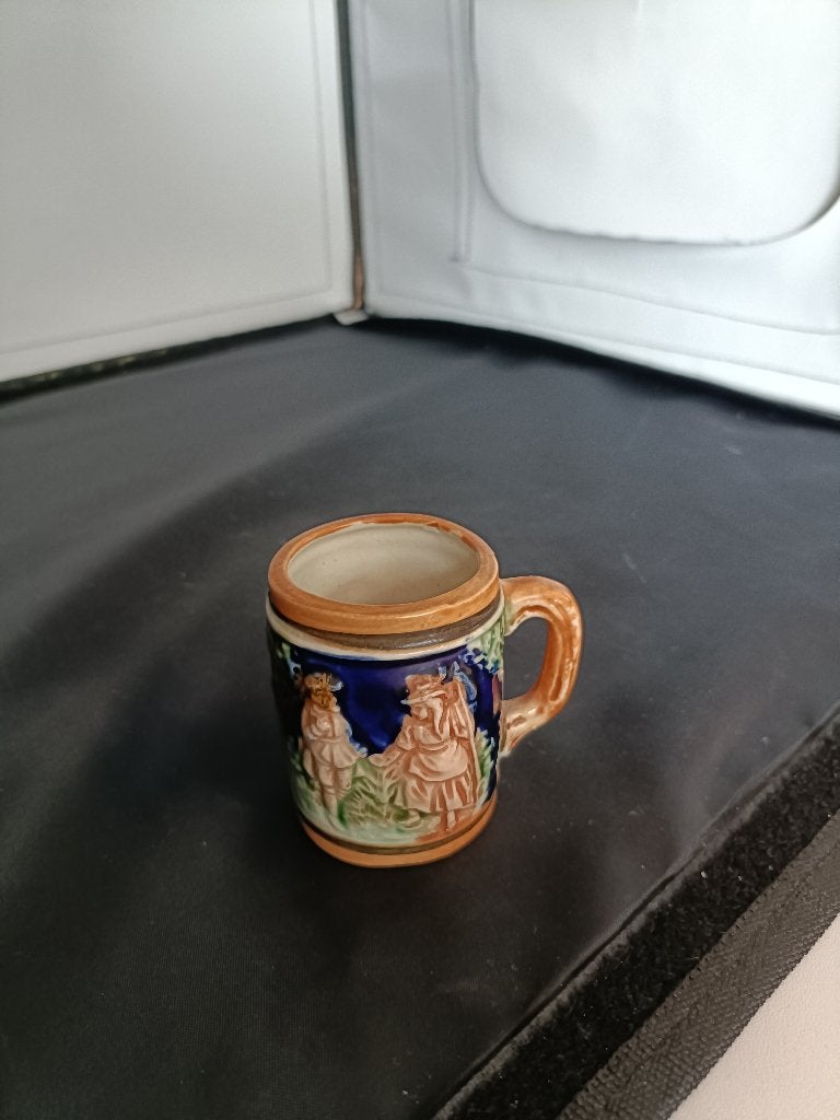 miniatuur keramieken bierpul, Ophalen of Verzenden